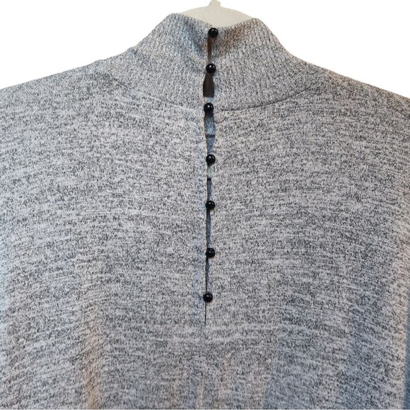 Rag & Bone button back sweater M luxe fall winter warm - Picture 3 of 7
